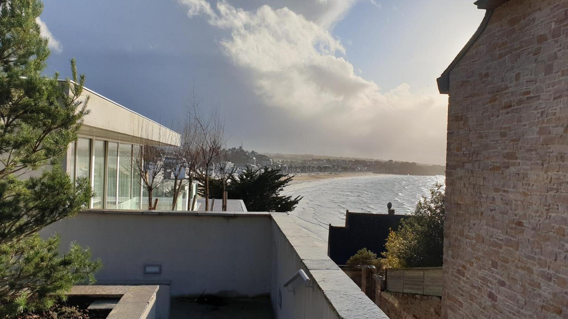 Les Terrasses De Piegu - Vue Mer Et Plage A 200 M เปลเนิฟ-วัล-อ็องเดร ภายนอก รูปภาพ